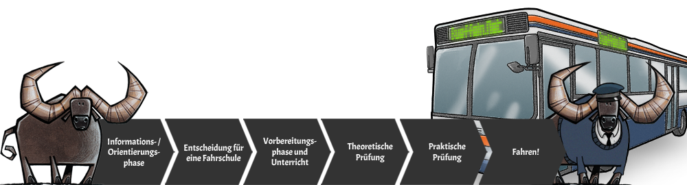 Infos & App zur Führerschein Klasse D - Bus-Führerschein Prüfung